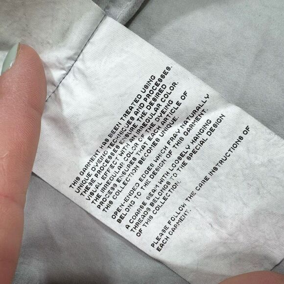 Rundholz Dip Jacket Women Small Lagenlook Grunge Buttons Blazer Gray Pockets - Picture 9 of 11